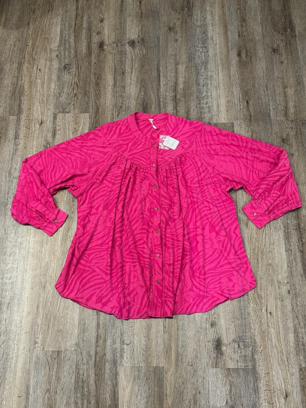 Free People Women's Can't Stop Dreaming Tunic Long Sleeve Size Medium